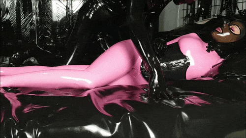 latex-blowjob-and-sex-with-pink-catsuit-rubber-girl